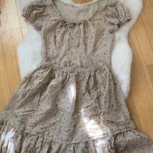 Handmade vintage matching set